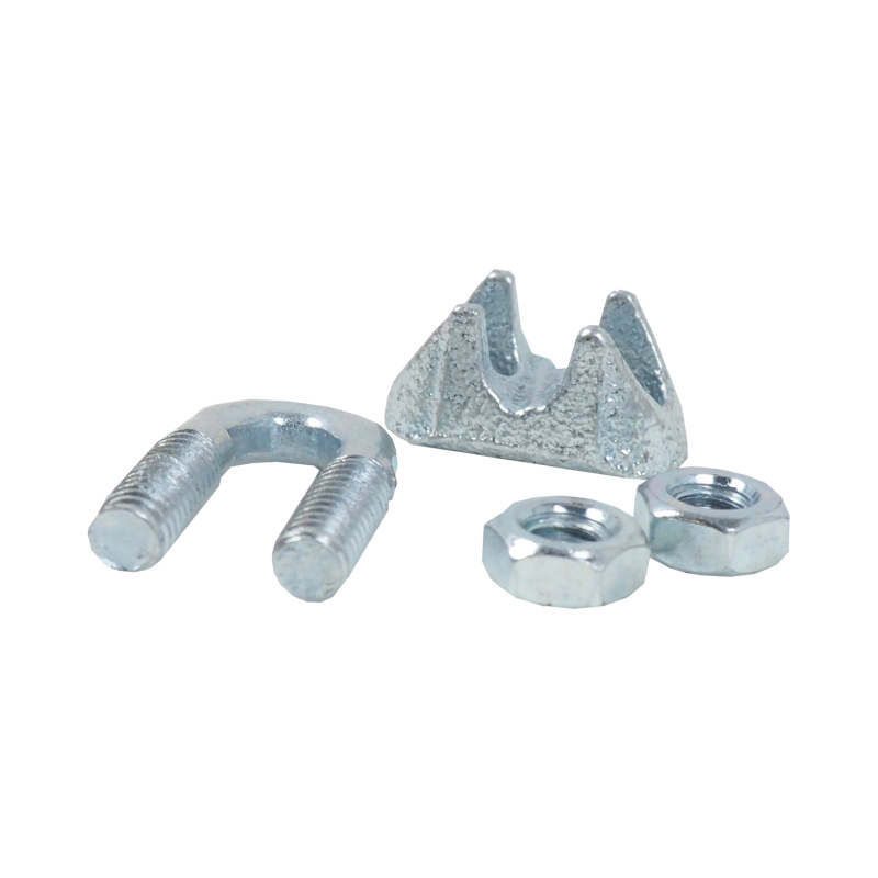 TOPTRADE svorka lanová, pozinkovaná, balenie 2 ks, 6 mm 6