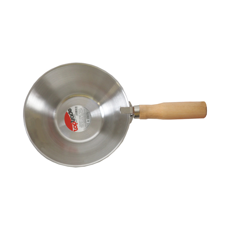 TOPTRADE naberačka s rukoväťou, nerezová, O 180 mm 2