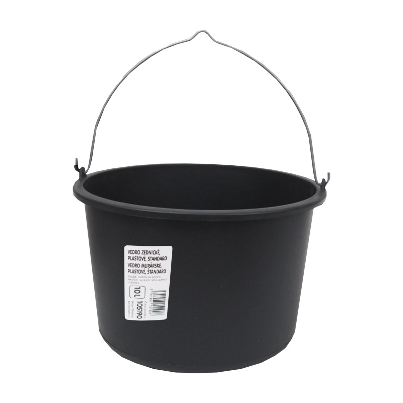 TOPTRADE vedro murárske, plastové, štandard, 10 l 4
