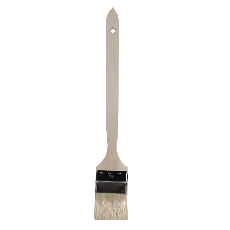 štetec natieračský, zárohový, s drevenou rukoväťou, šírka 3"/70mm