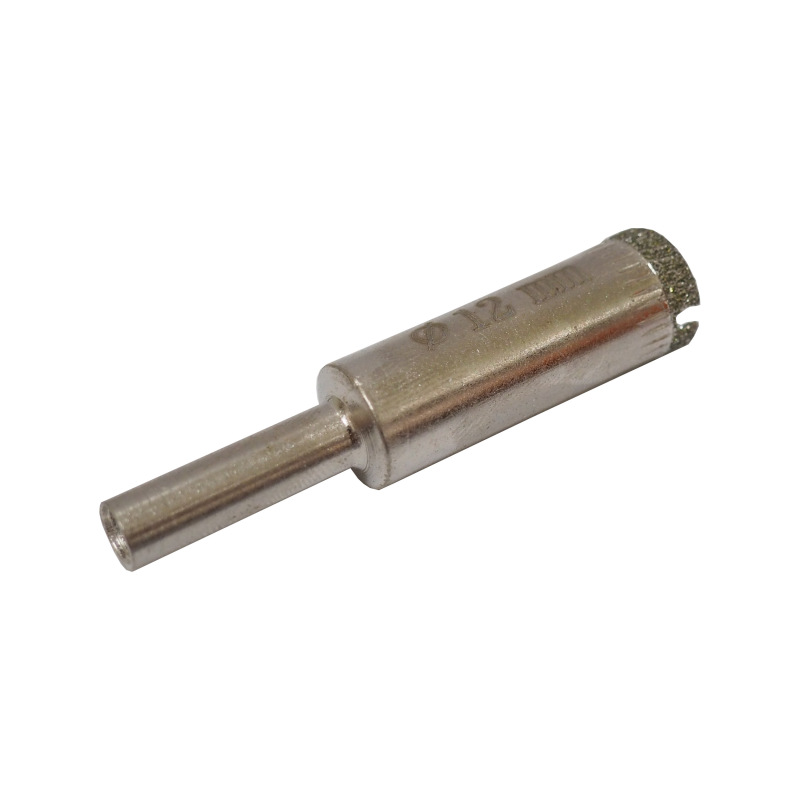 TOPTRADE korunka vykružovacia, s diamantovými zrnami, 12 mm
