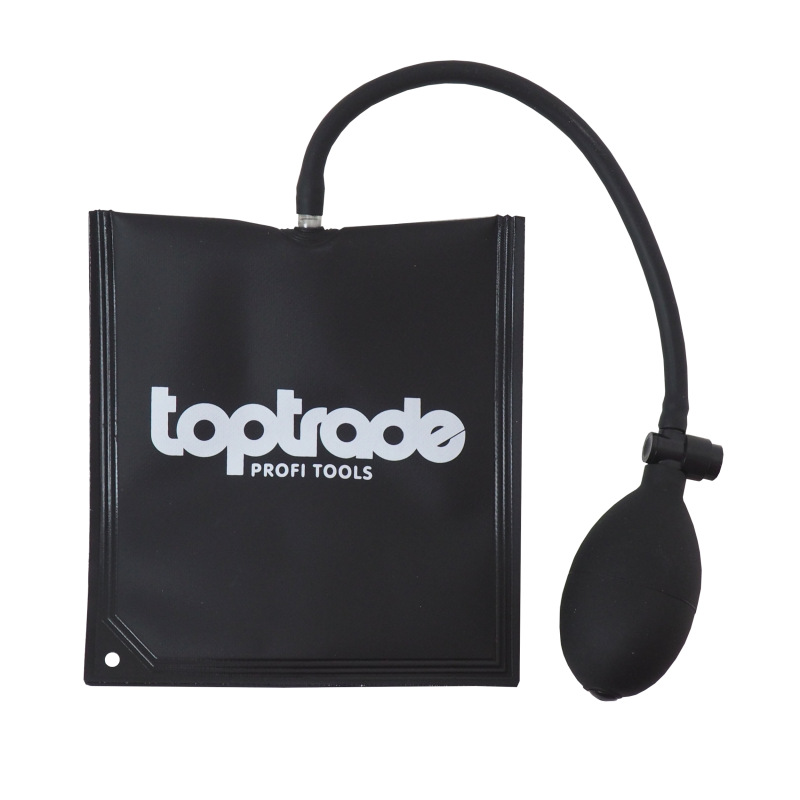 TOPTRADE vankúš montážný, nafukovací, max 135 Kg, 150 x 165 mm