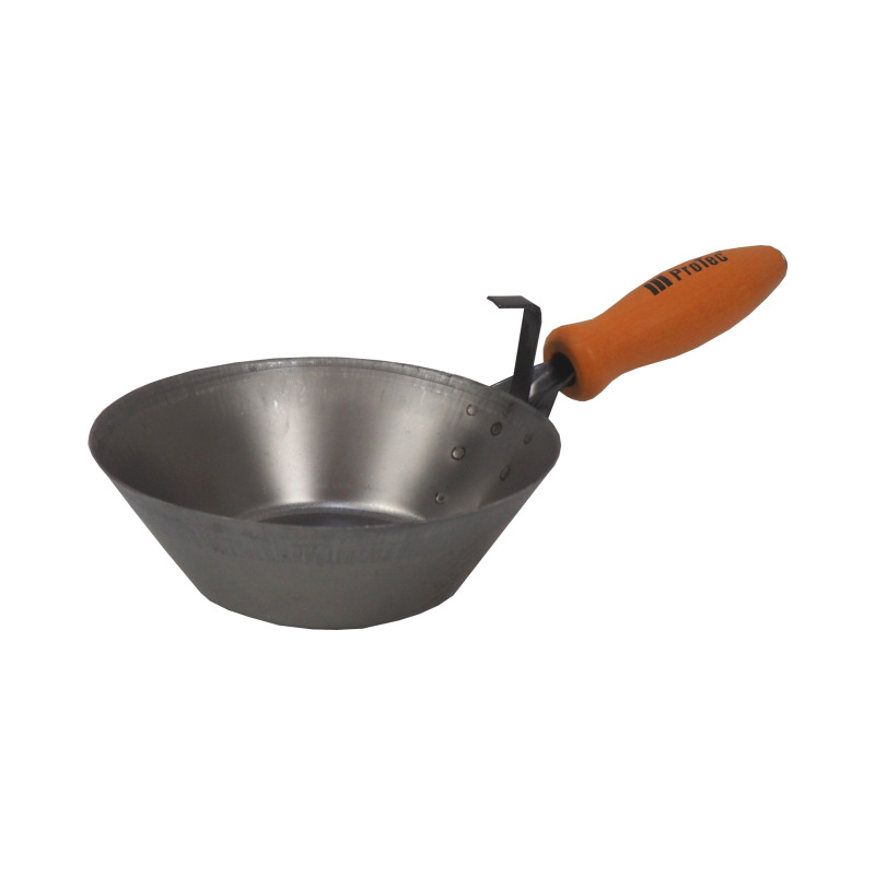 ProTec naberačka, oceľová, s drevenou rukoväťou, O 160 mm 3