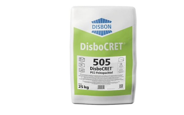 DisboCRET 505 - Feinspachtel jemný tmel na tmelenie betónu od 1 do 5mm