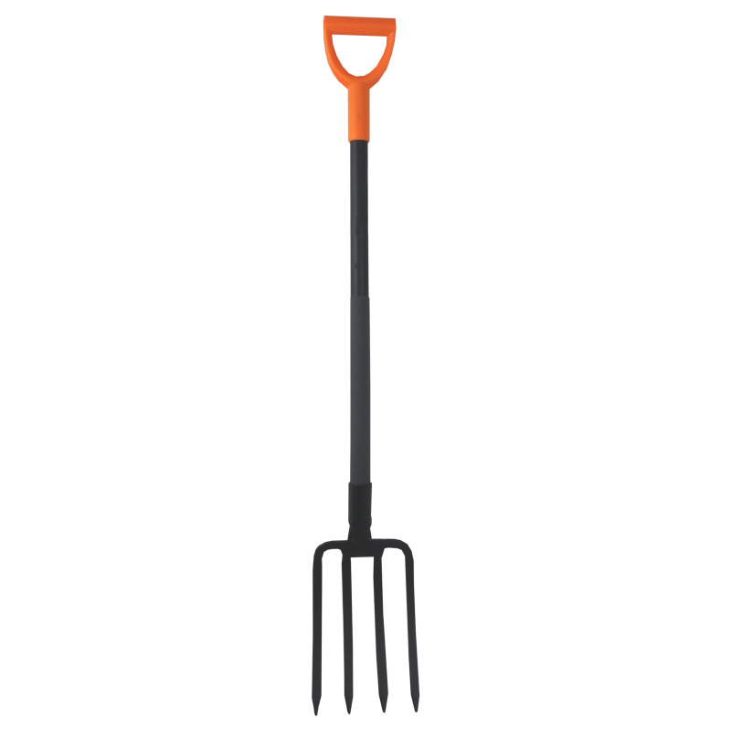 TOPTRADEvidly rycie, kované, kovová násada, zvárané, tvarovaný profil, dĺžka 1200mm, Profi 5