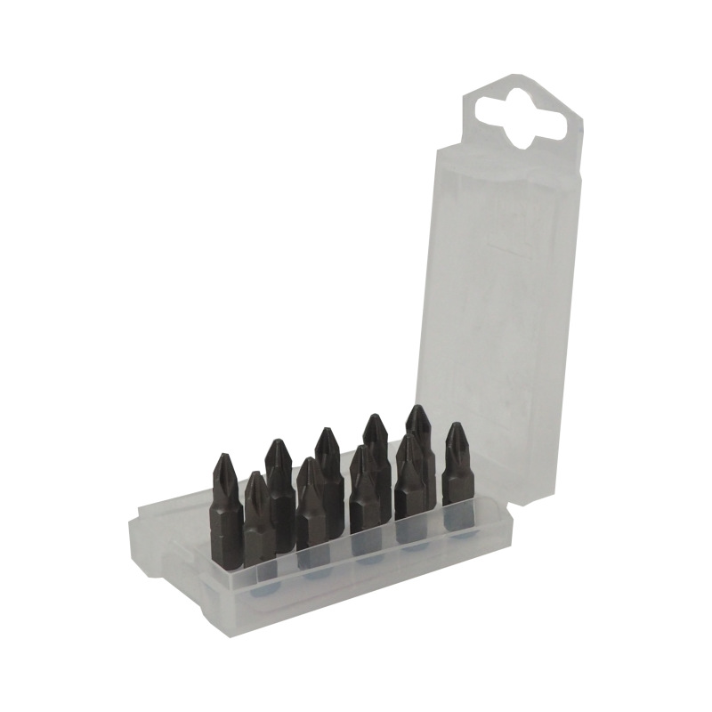TOPTRADE bit PZ 2, súprava 10 ks, 25 mm 3