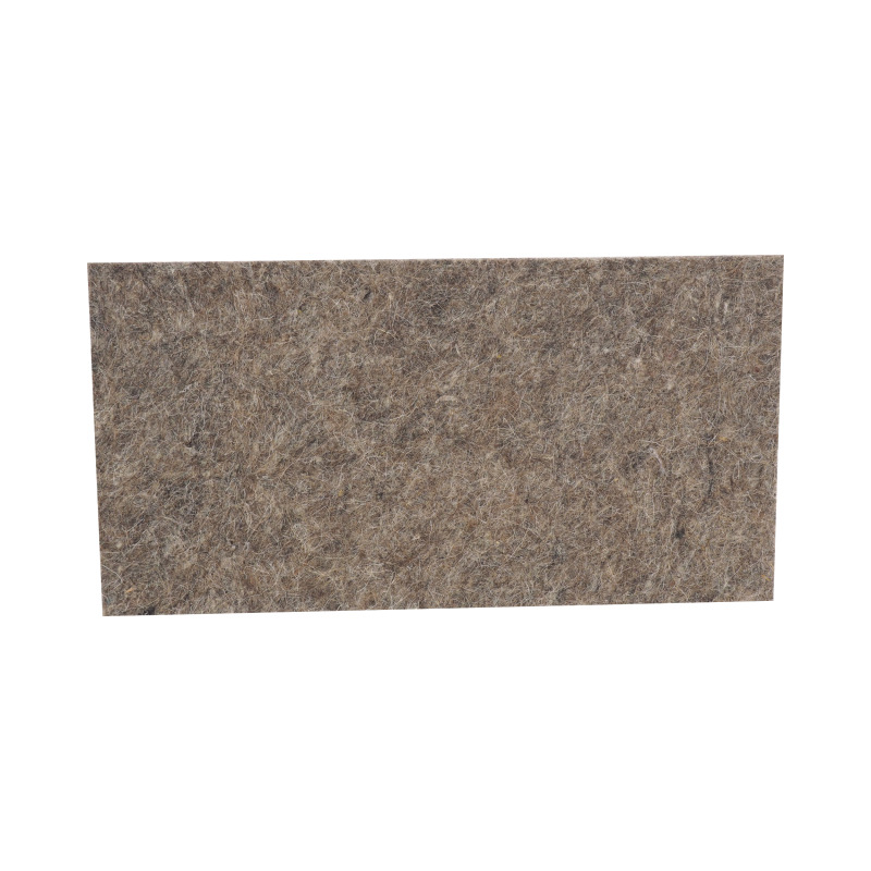 TOPTRADE hladítko ABS, plsť hnedá, PROFESSIONAL, 250 x 130 x 10 mm, profi 7