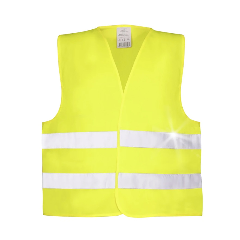 vesta reflexná, žltá, XL