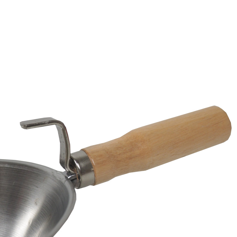TOPTRADE naberačka s rukoväťou, nerezová, O 180 mm 6