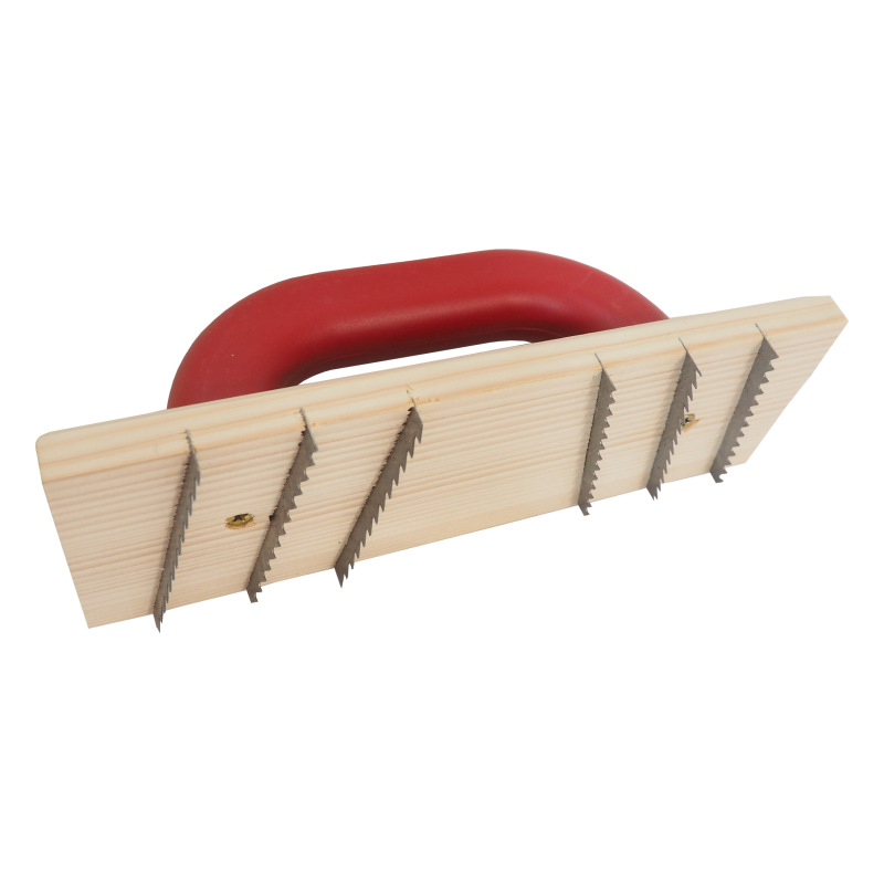 TOPTRADE škrabák malý, drevený, na ytong, 260 x 90 mm, profi 1