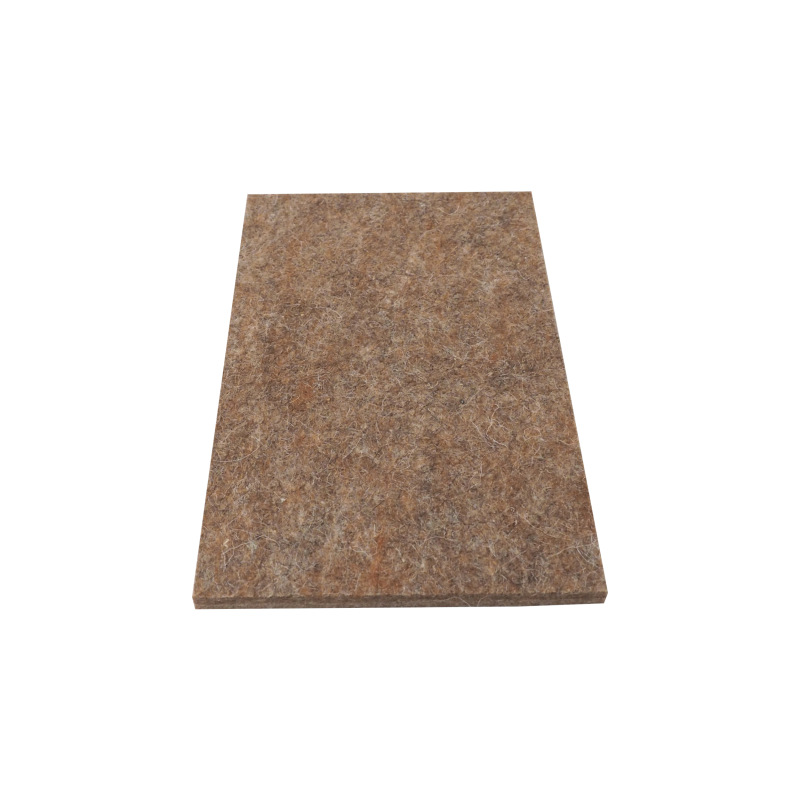 TOPTRADE povrch náhradný, plsť hnedá, 250 x 130 x 10 mm 2