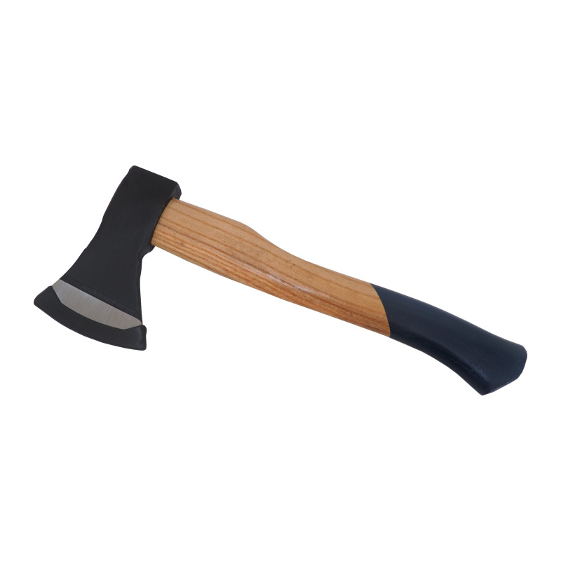 TOPTRADE sekera drevorubačská, s drevenou násadou, 1000 g, štandard