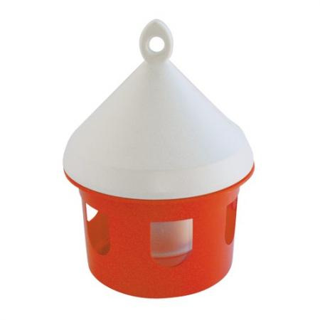 TOPTRADE napájačka plastová, závesná, pre vtáctvo, 5 l