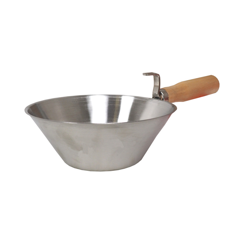 TOPTRADE naberačka s rukoväťou, nerezová, O 180 mm 7
