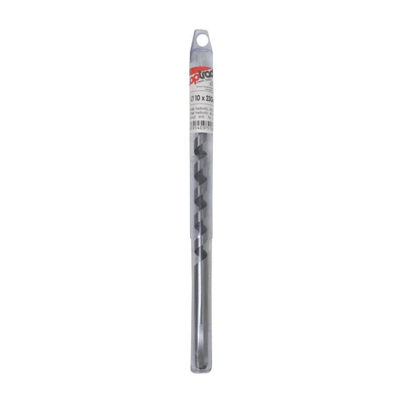 TOPTRADE vrták hadovitý, do dreva, O 10 x 230 mm 2