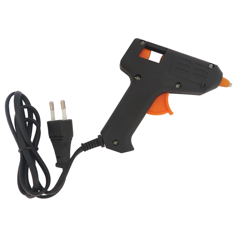 TOPTRADE pištoľ tavná, plastová, 10 W, O 7,5 mm