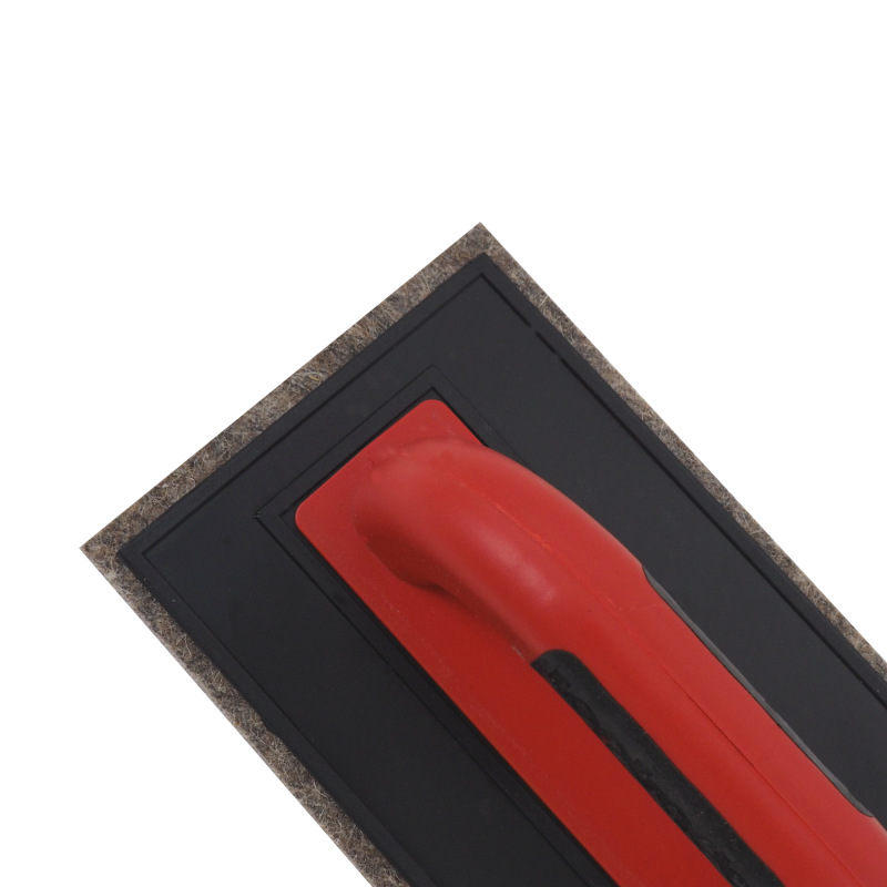 TOPTRADE hladítko ABS, plsť hnedá, PROFESSIONAL, 250 x 130 x 10 mm, profi 5