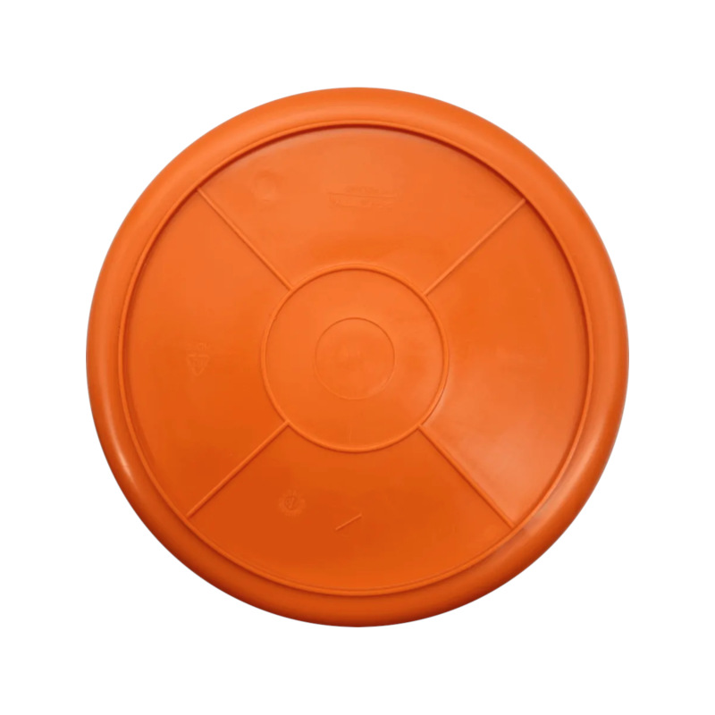 TOPTRADE vedro plastové, extra pevné, oranžové, 20 l, s certifikáciou TÜV/GS 2