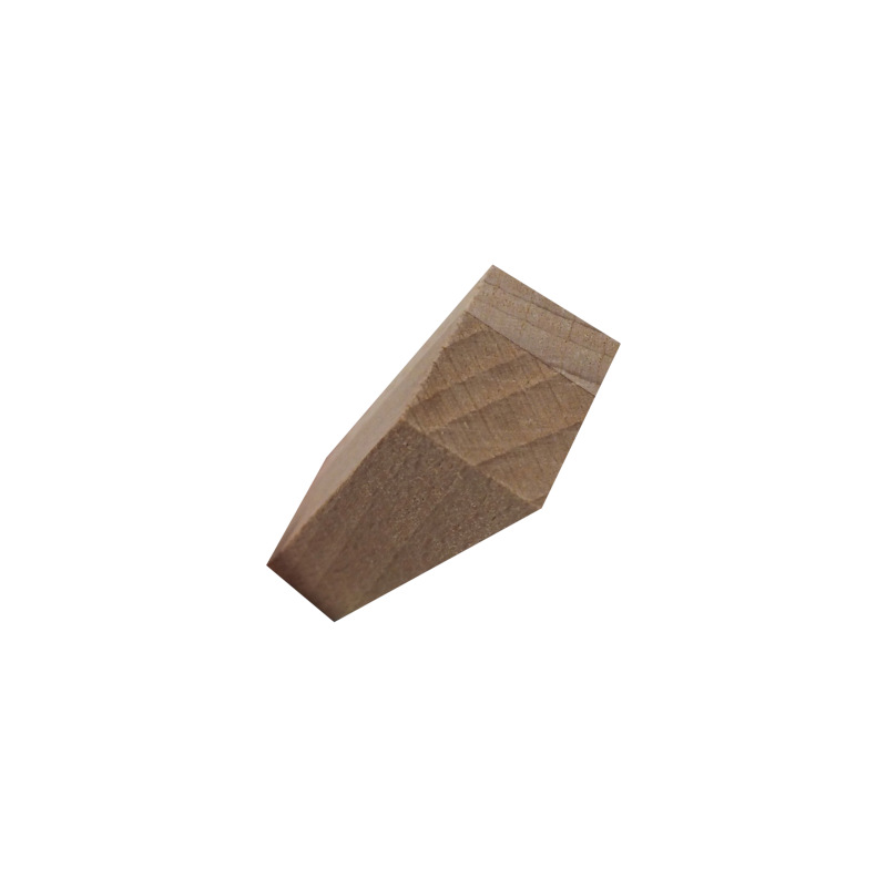 klinky drevené, podlahové, balenie 33 ks, 55 x 20 x 15 - 10 mm 6