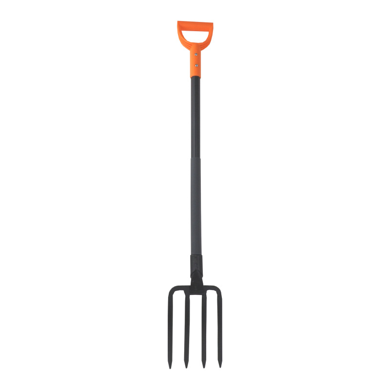TOPTRADEvidly rycie, kované, kovová násada, zvárané, tvarovaný profil, dĺžka 1200mm, Profi 1