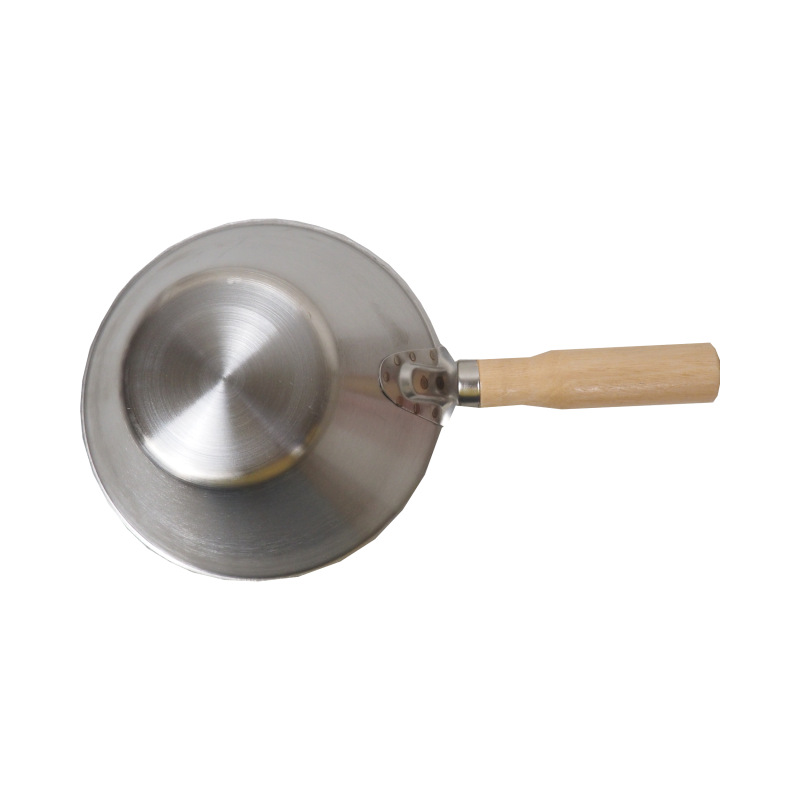 TOPTRADE naberačka s rukoväťou, nerezová, O 180 mm 5