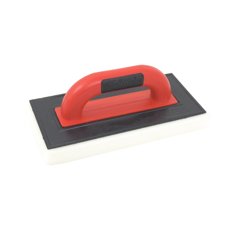 TOPTRADE hladítko ABS, molitan jemný, rezaný, PROFESSIONAL, 250 x 130 x 30 mm