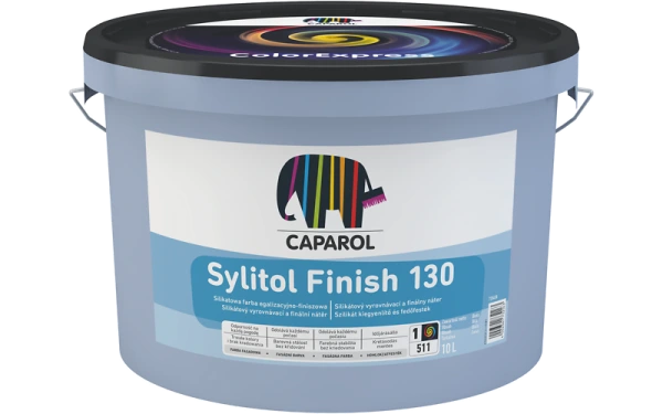 Sylitol Finish 130 - Fasádna farba na silikátovej báze odolná proti poveternostným vplyvom