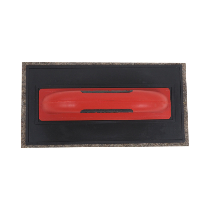 TOPTRADE hladítko ABS, plsť hnedá, PROFESSIONAL, 250 x 130 x 10 mm, profi 1